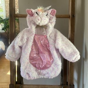 TARGET HALLOWEEN COSTUME LITTLE GIRLS UNICORN TAIL EARS 12-18 MONTHS